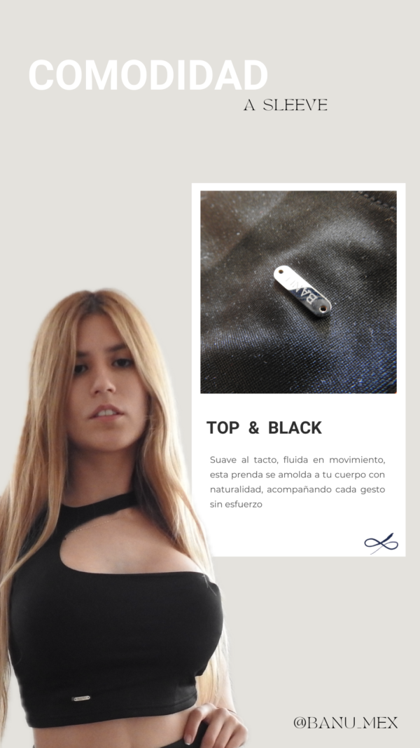Top & Black A Sleeve