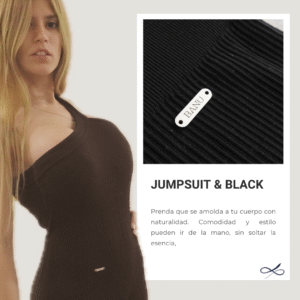 Jumpsuit & Black A Sleeve