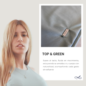 Top & Green Two Sleeves