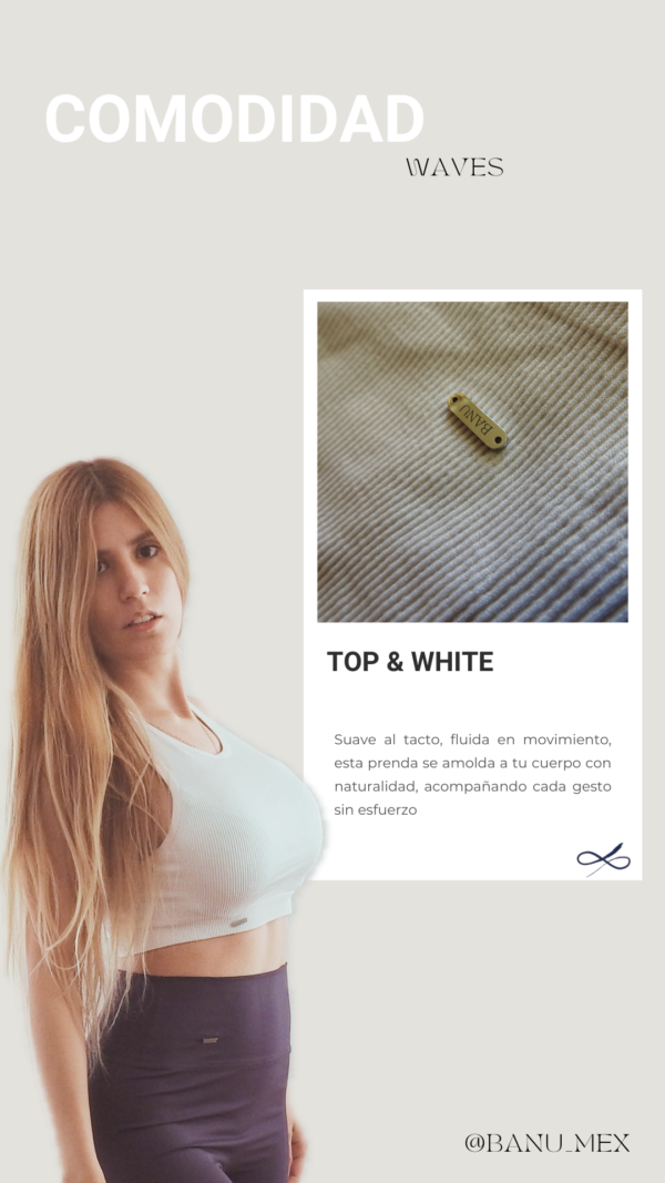 Top & White Waves