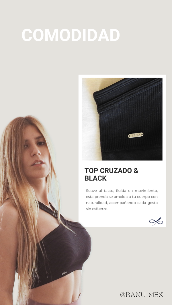 Top & Cruzado Black
